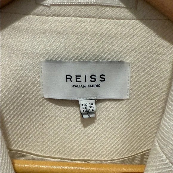 Reid’s Women's Ivory Double-Breasted Blazer US Size 6 - Picture 2 of 7